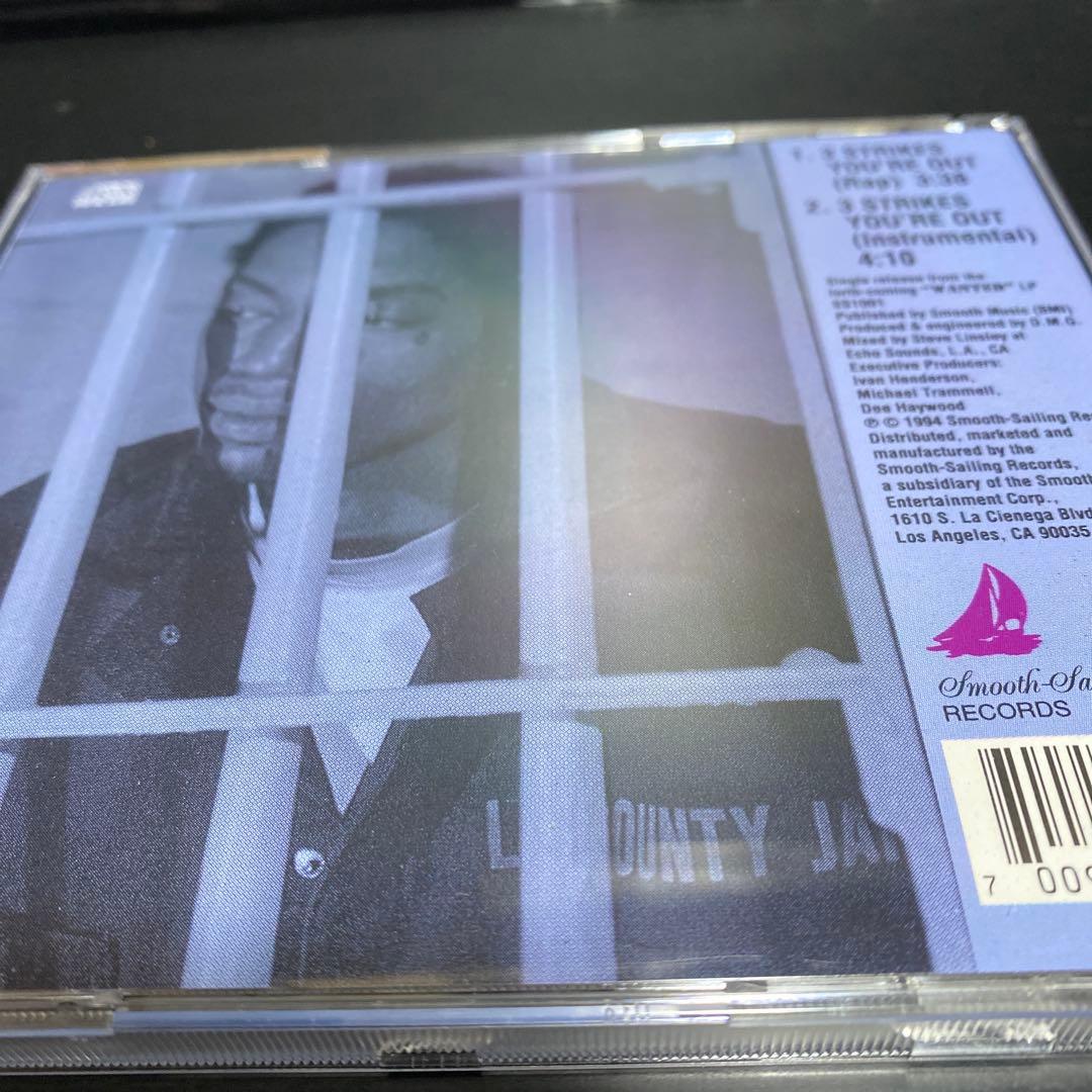 洋楽 TEARDROP/3 STRIKES YOU'RE OUT/G-RAP