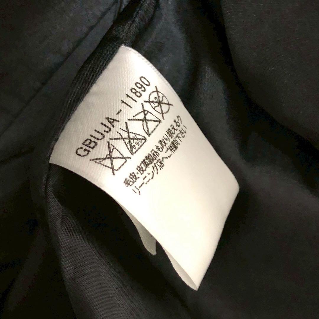 美品◎ベルト付◎Sybilla オールレザー ロングコート 羊革 黒 ブラック