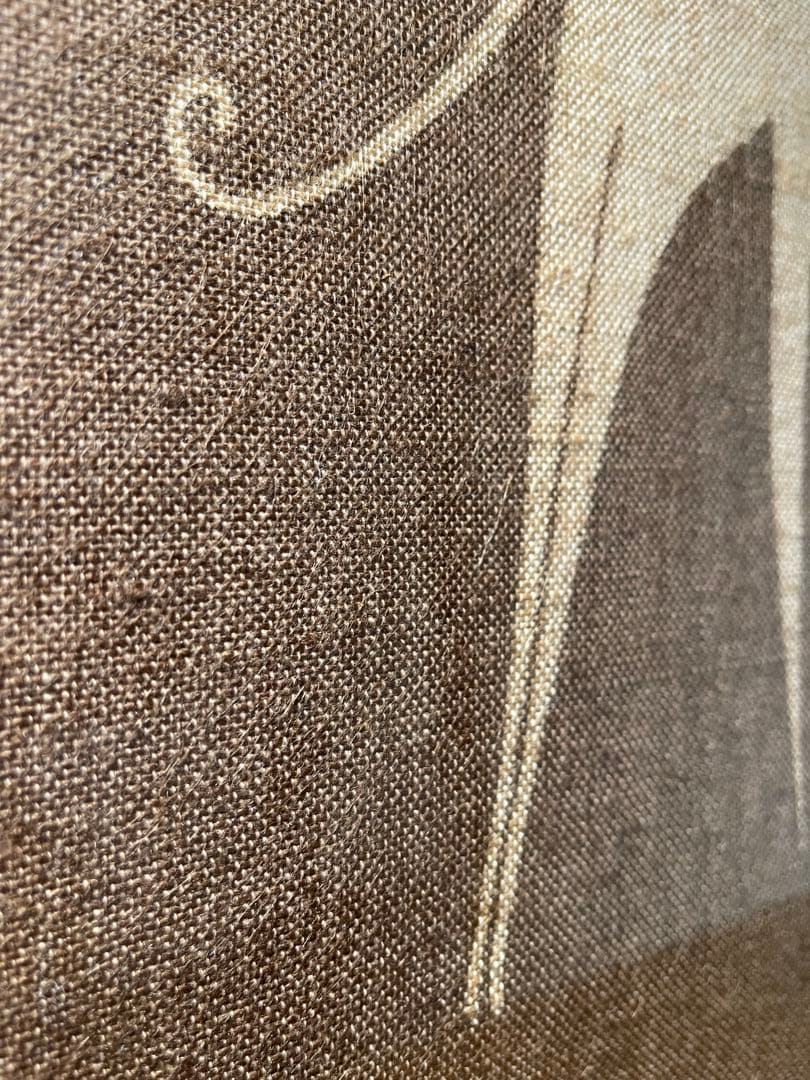 『羊飼い』　望月通陽　染色　型染め　1993年ごろの作品