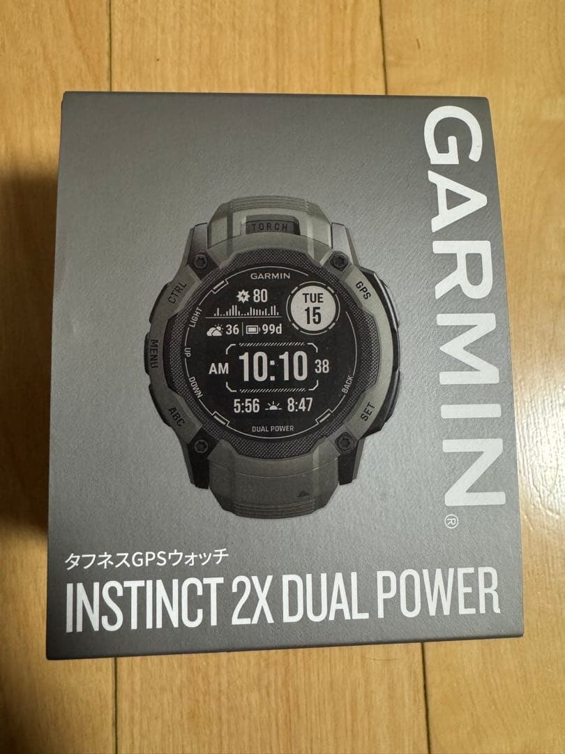 GARMIN INSTINCT 2X DUAL POWER モス