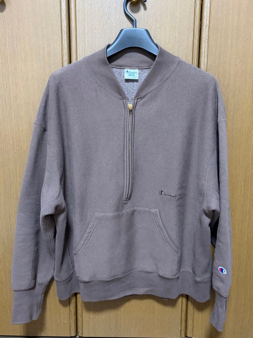 フレームワーク/チャンピオン 別注ハーフZIPリバースウィーブ11.5