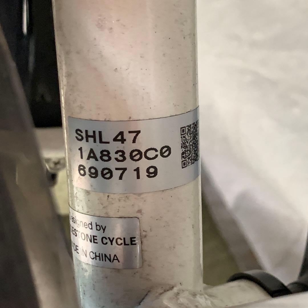 (売約済み 梟様)ブリヂストン シュライン 24型 ホワイト SHL47