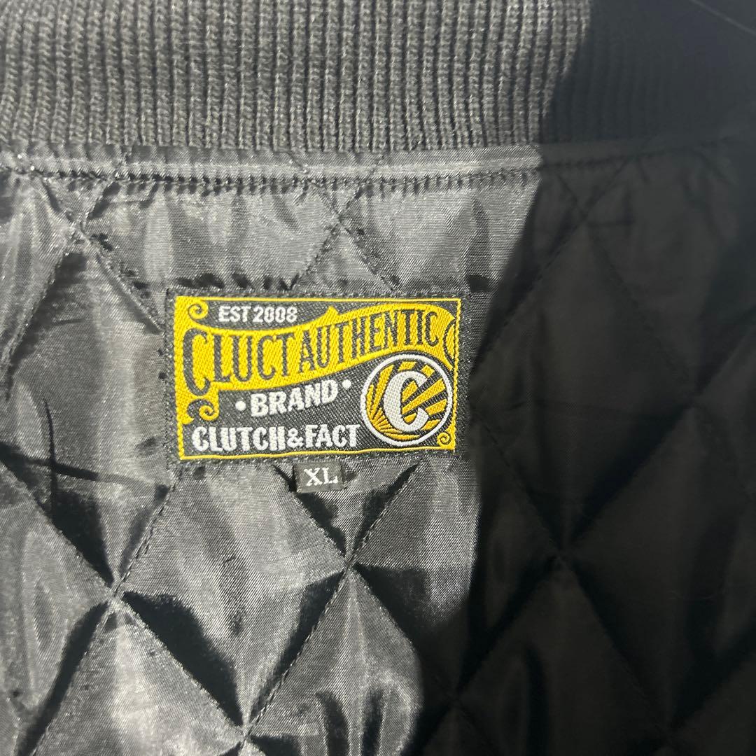p*j様 CLUCT AUTHENTIC スタジャン黒　X L
