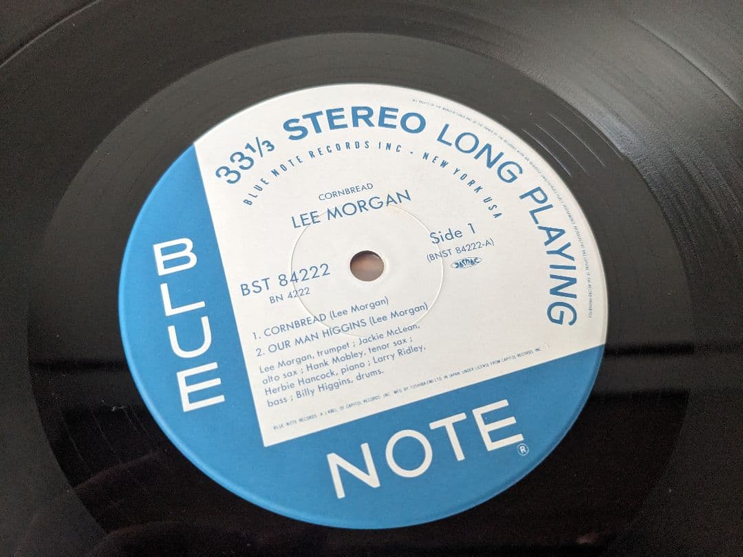 【LP】Lee Morgan / Cornbread (BN4222)