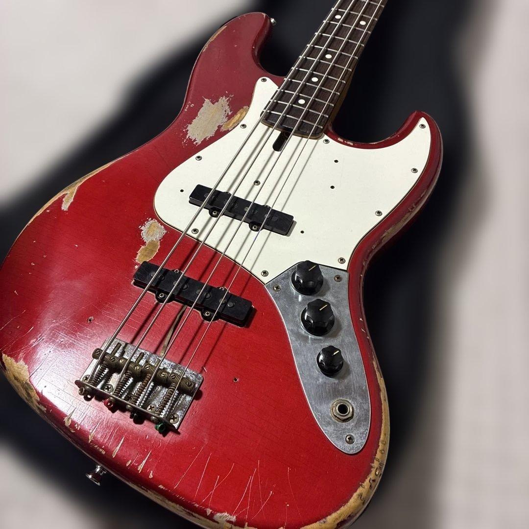 ベース FULLERTONE JAY-BEE 60 Candy Apple Red