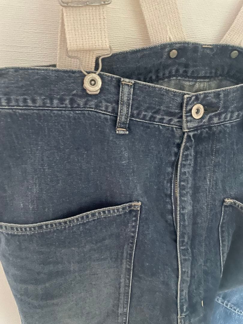 ジョンブル　デニムサロペット