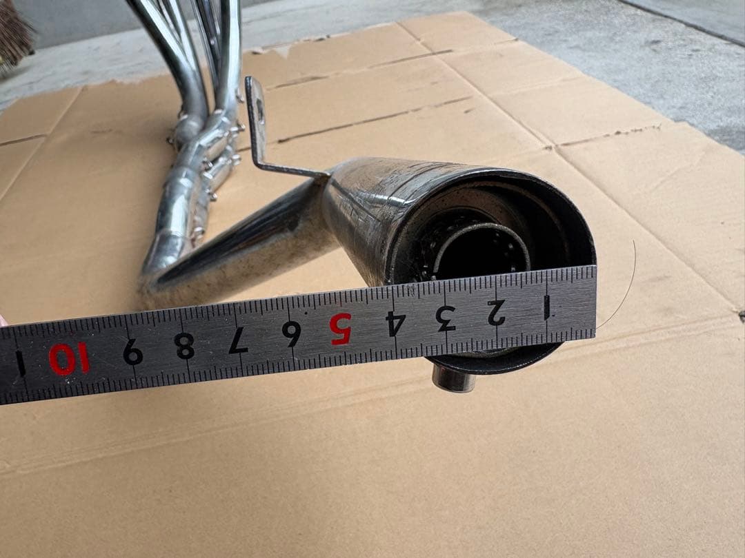 ゼファー400χ パステルロード スネーク管