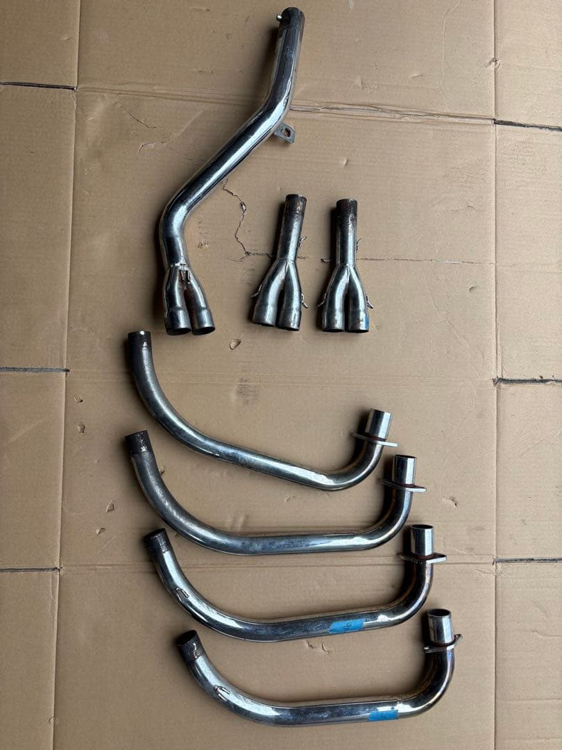 ゼファー400χ パステルロード スネーク管