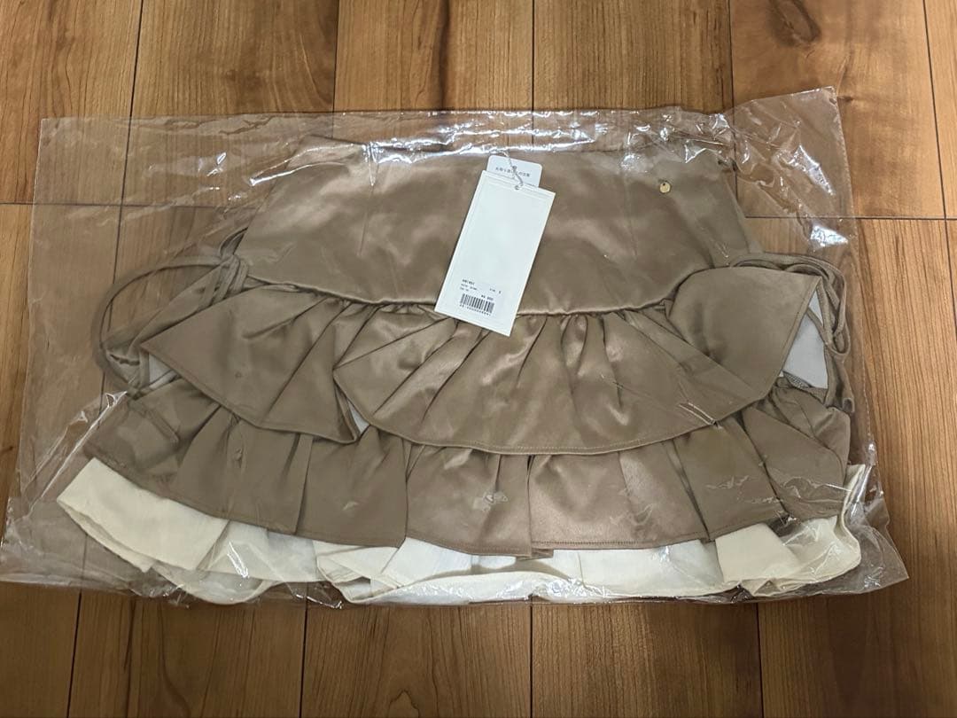 Mサイズ andmary Mel gather skirt ブラウン