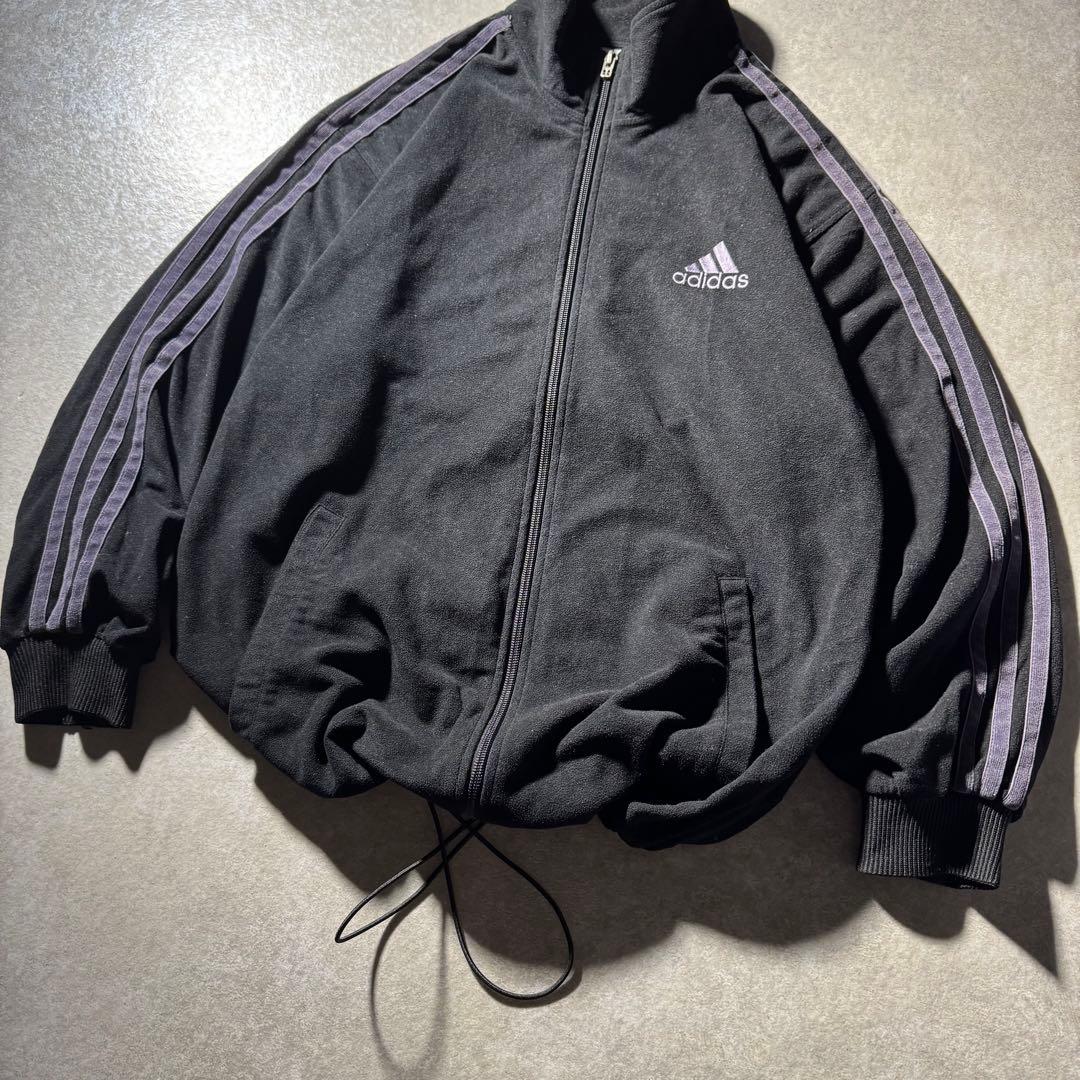 トップス 2000 old adidas fleece set up y2k