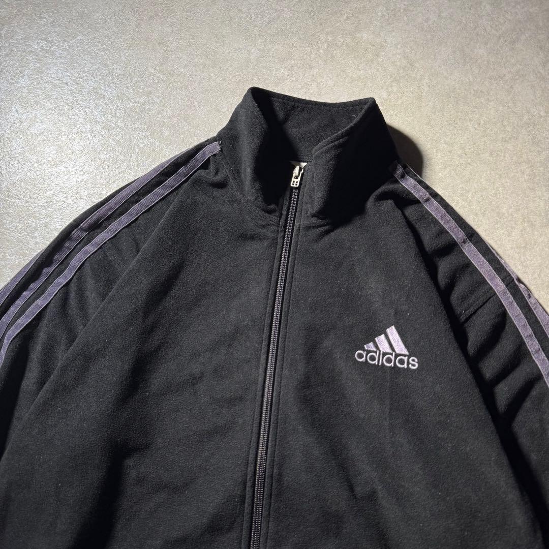 トップス 2000 old adidas fleece set up y2k