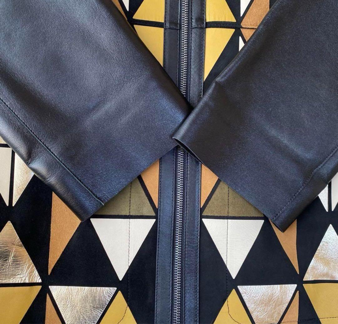 ロンシャンレザーコート2回着用