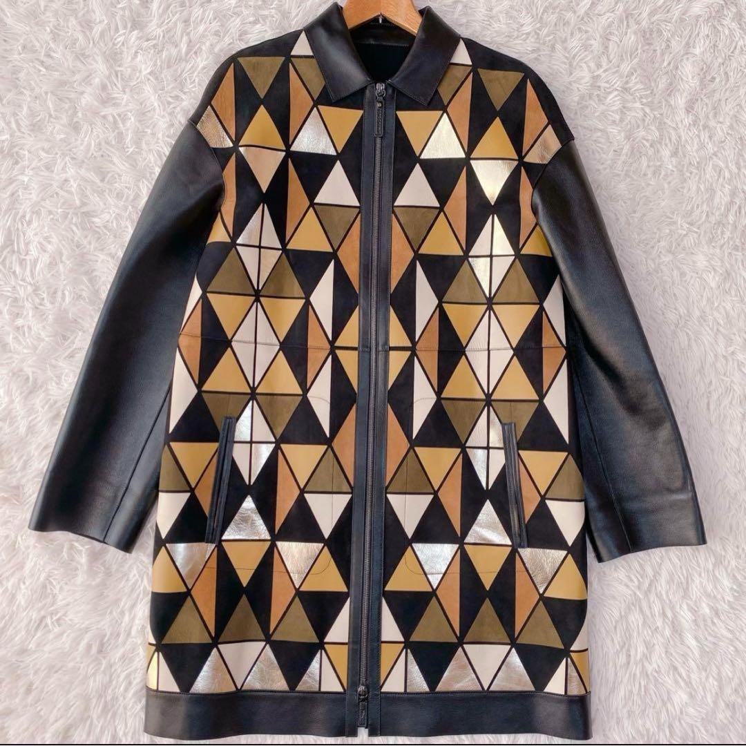 ロンシャンレザーコート2回着用