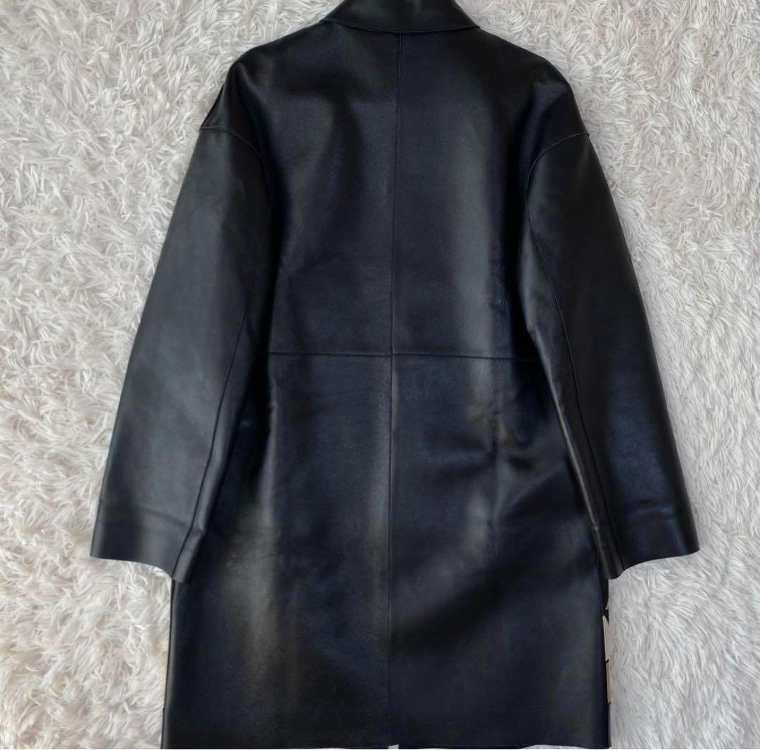 ロンシャンレザーコート2回着用