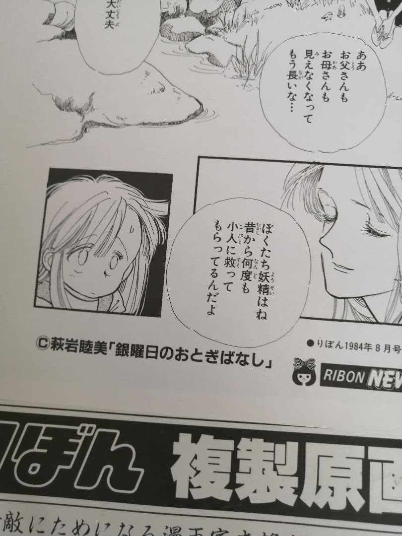 Ｗ‼️高級品‼️希少品‼️りぼん複製原画集　全14枚‼️