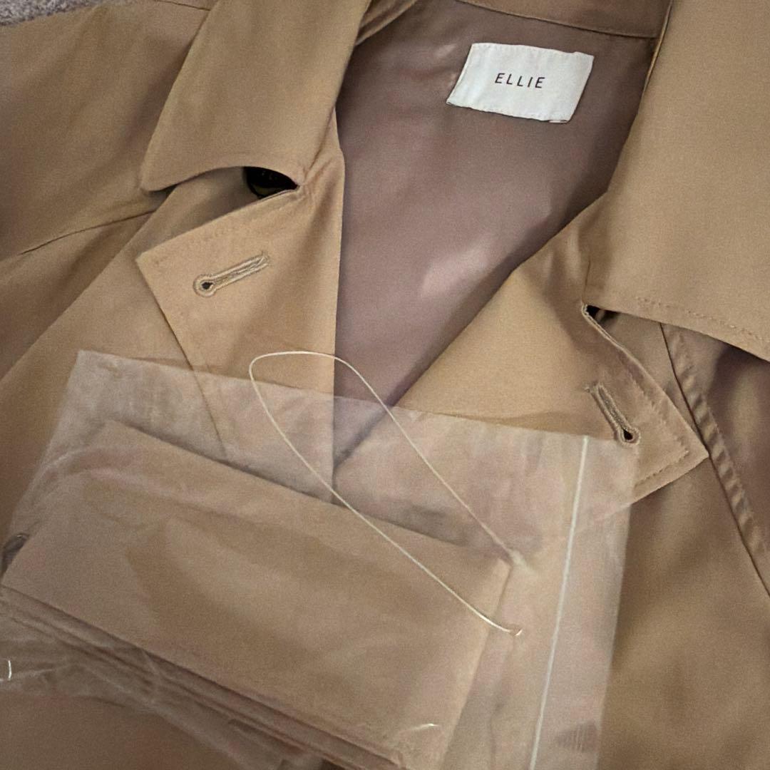 ELLIE ケープトレンチコート　ベージュ