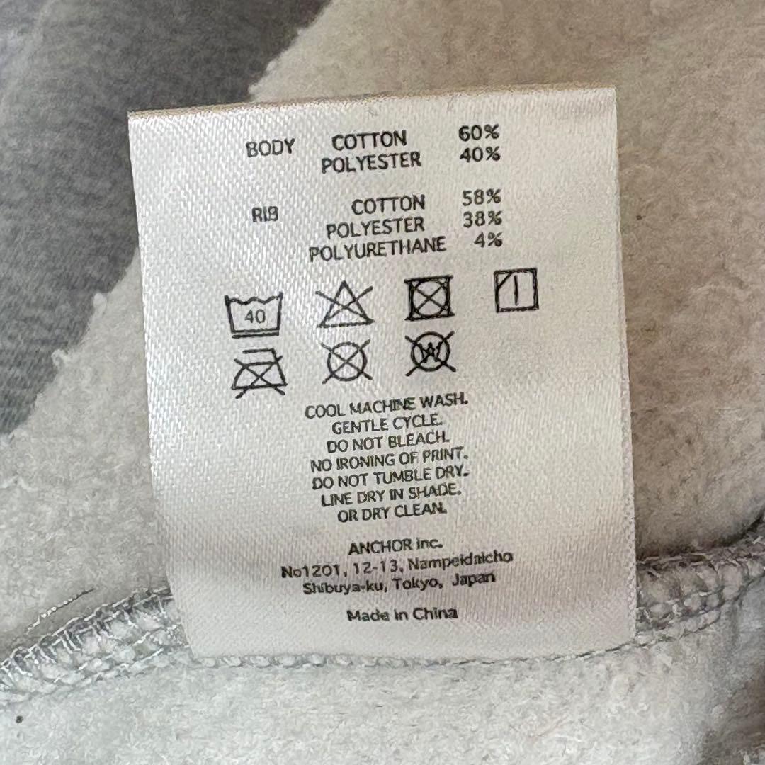 BLACK EYE PATCH クロップドスウェット グレー