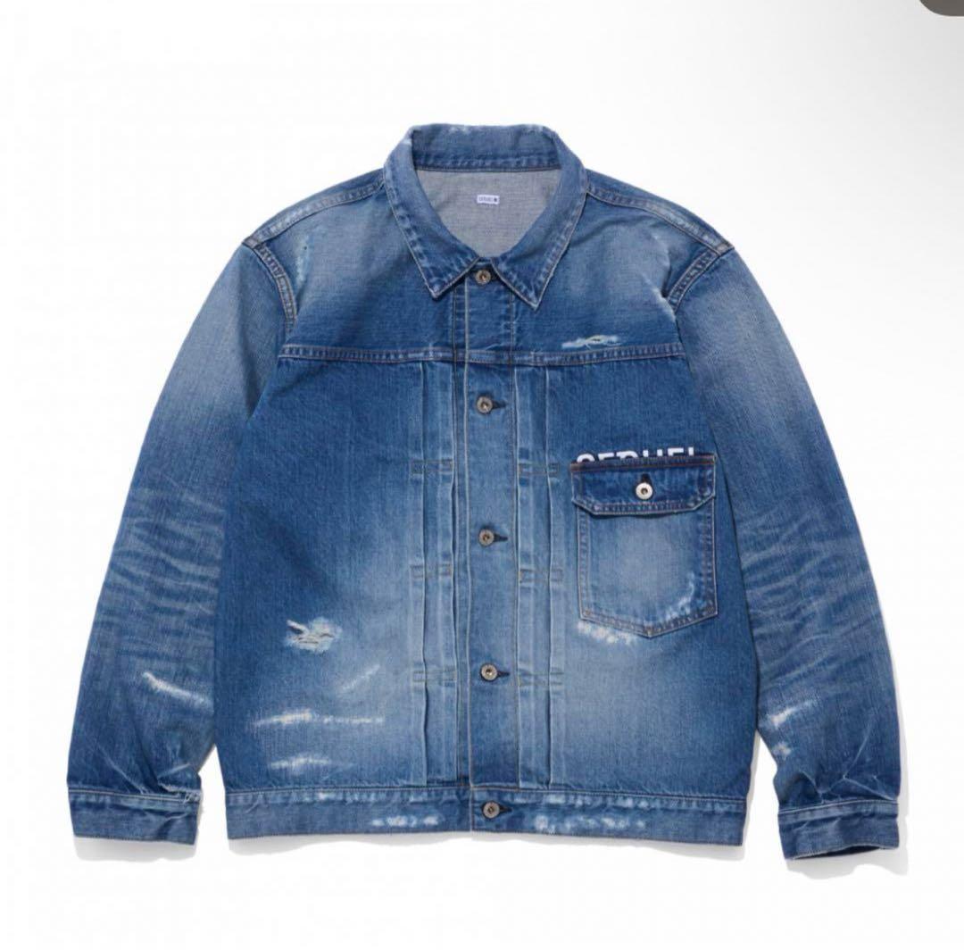 SEQUEL DAMAGE DENIM JACKET Lサイズ　未使用