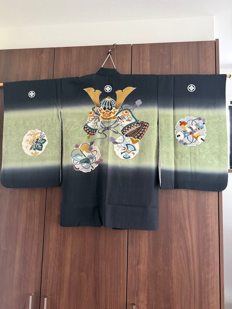 七五三 男の子 5歳 羽織袴セット フルセット 黒