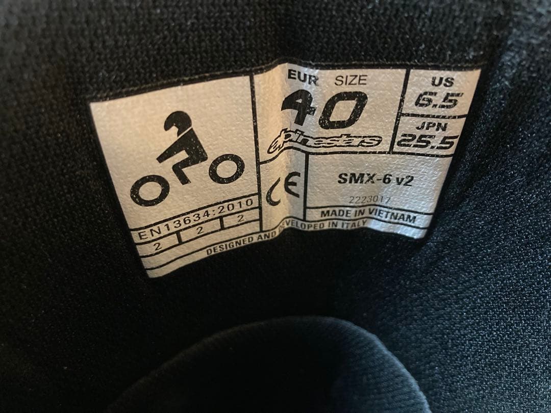 Alpinestars SMX-6 V2 サイズ40