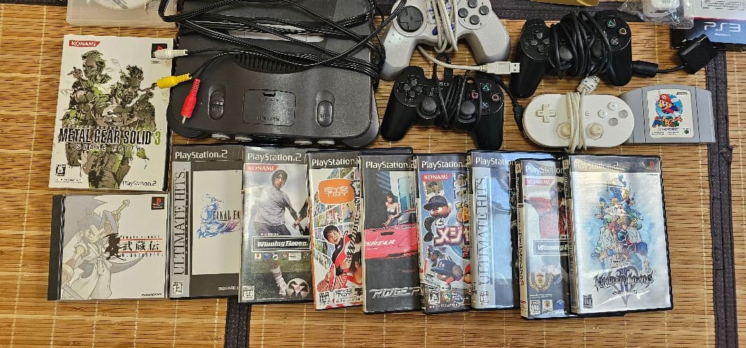 ゲーム 本体 ソフト まとめ売り プレステ3 セガサターン Nintendo64