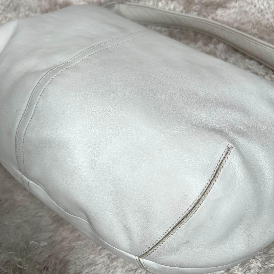 COACH コーチ ワンショルダーバッグ レザー ホーボー 9223 白