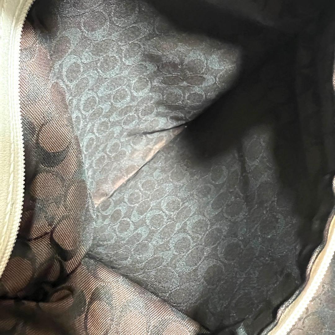 COACH コーチ ワンショルダーバッグ レザー ホーボー 9223 白