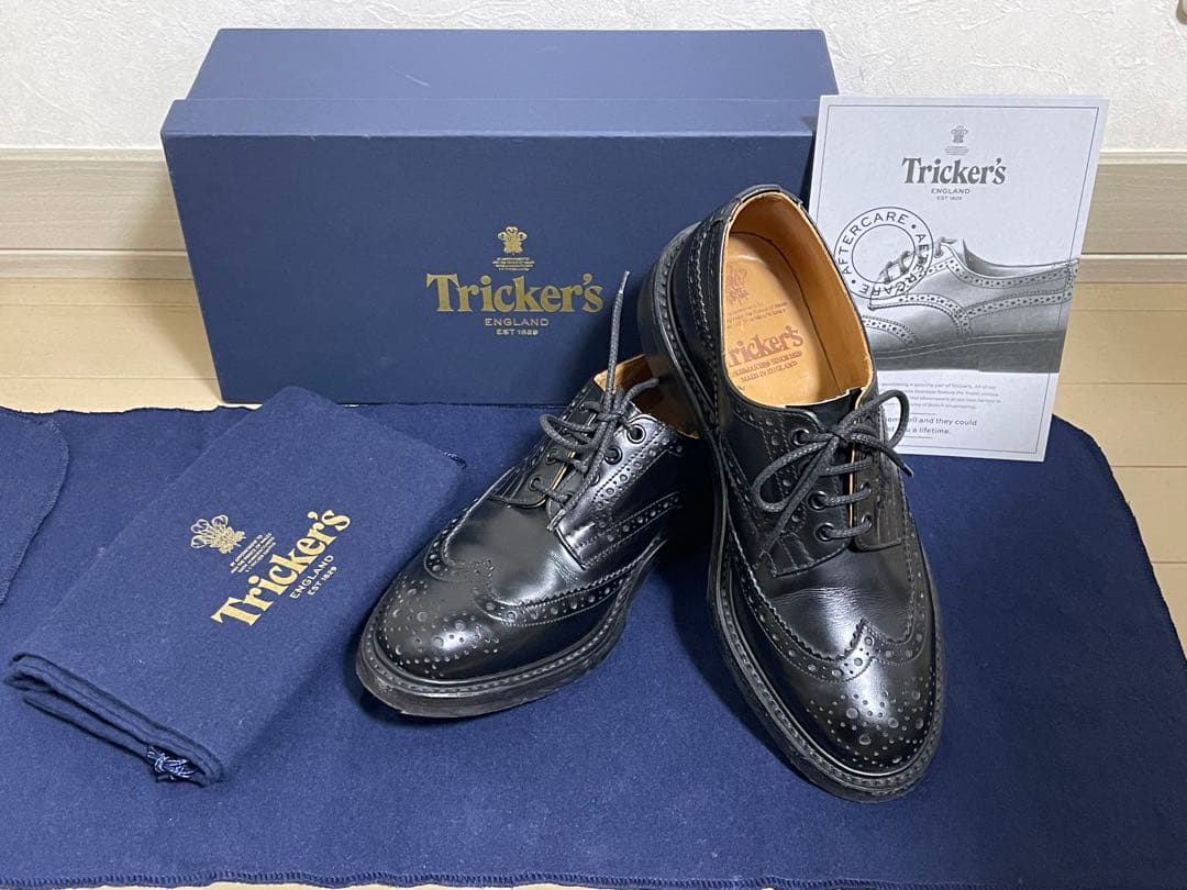 Tricker's トリッカーズ バートン【箱付き美品】