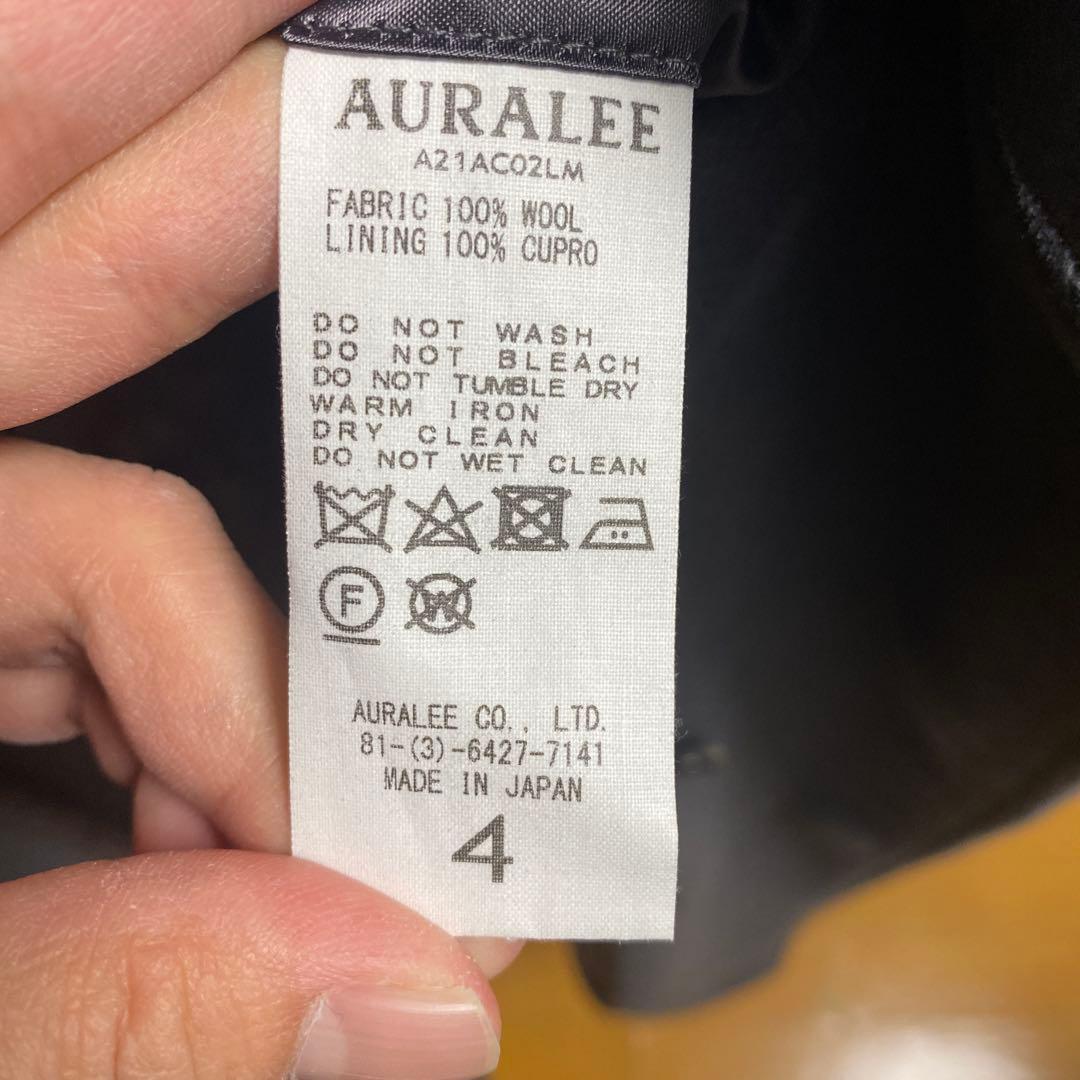 AURALEE オーラリー ライトメルトンステンカラーコート