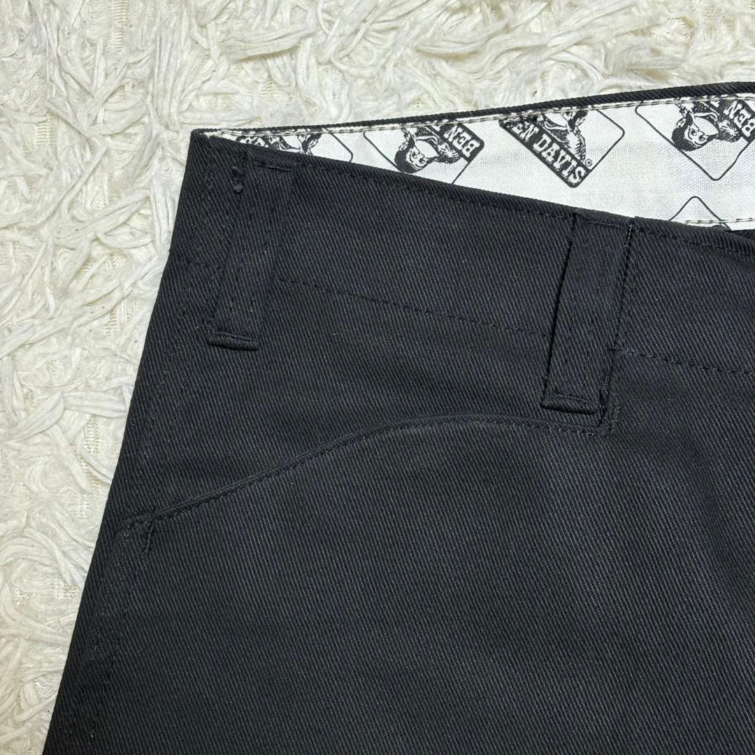 BEN DAVIS USA企画 フリスコパンツ ブラック W34 L28 古着