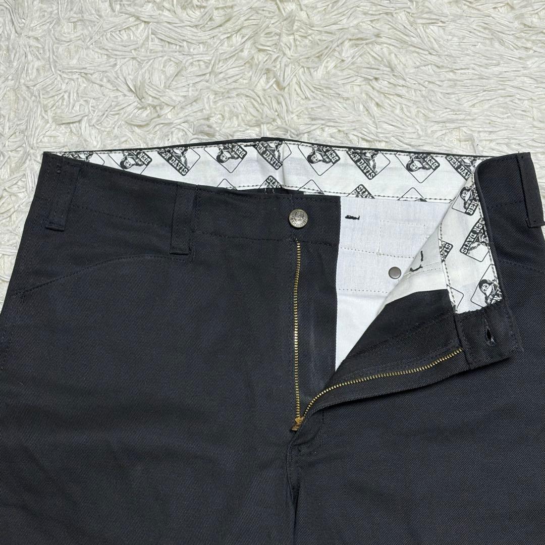 BEN DAVIS USA企画 フリスコパンツ ブラック W34 L28 古着