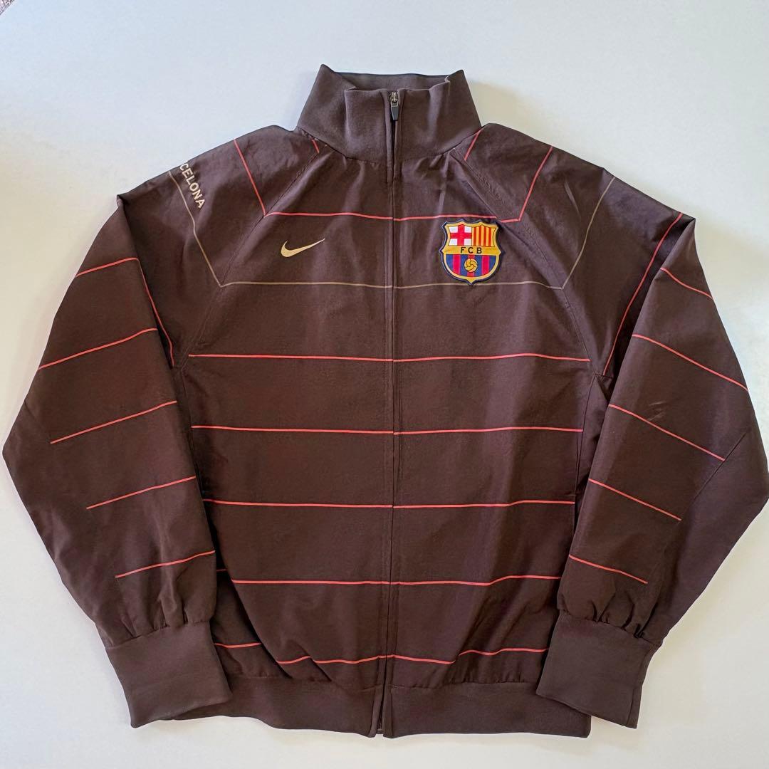バルセロナ NIKE トラックジャケット ジャージ 2007-2008モデル M