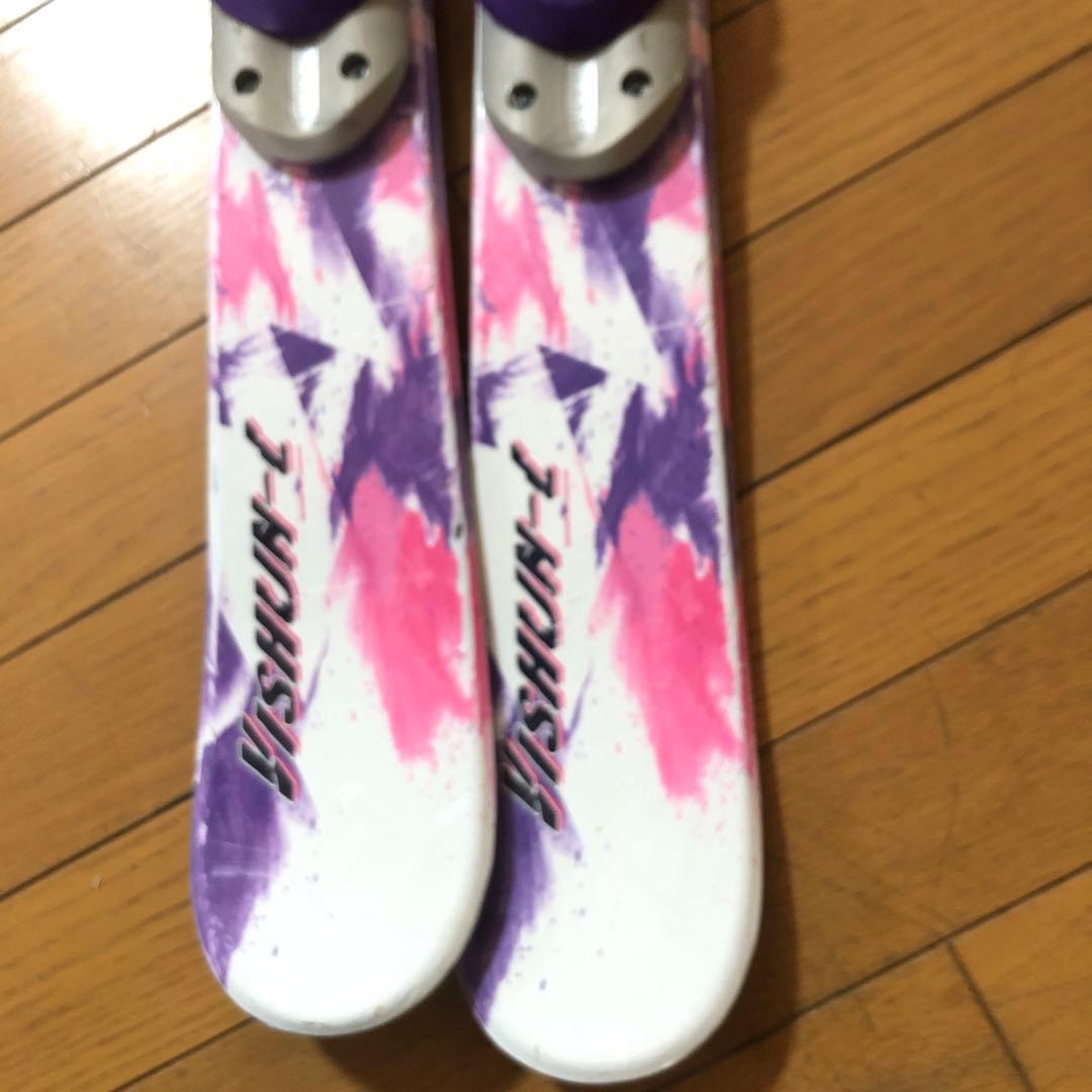 KAZAMA VISHUN-L ショートスキー 板　ブーツ　ストックセット