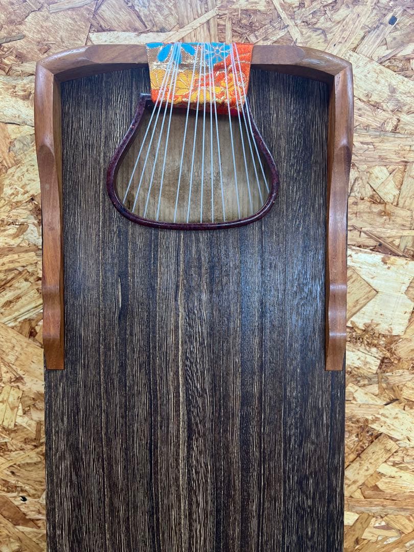 【 琴 / 和楽器 】 弦楽器 伝統琴 レトロ 13弦 お琴