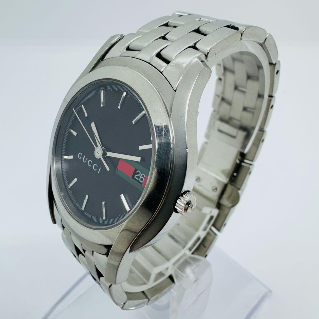 ✨GUCCI✨5500M✨デイト✨シェリーライン✨G文字盤✨クオーツ✨腕時計✨