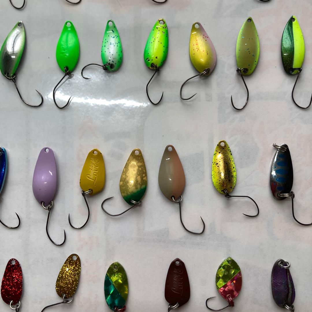 管釣りスプーン90個詰め合わせ　ブランド各種