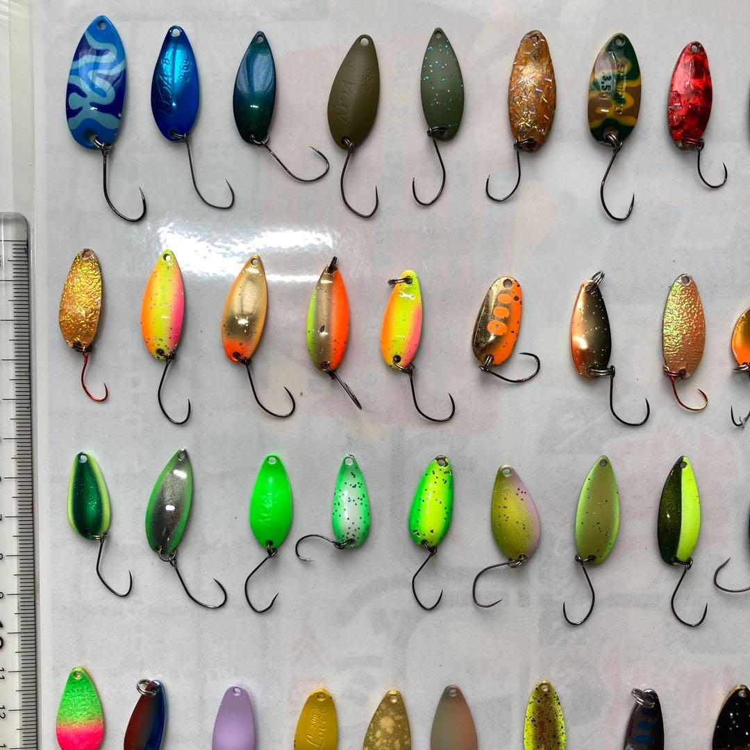 管釣りスプーン90個詰め合わせ　ブランド各種