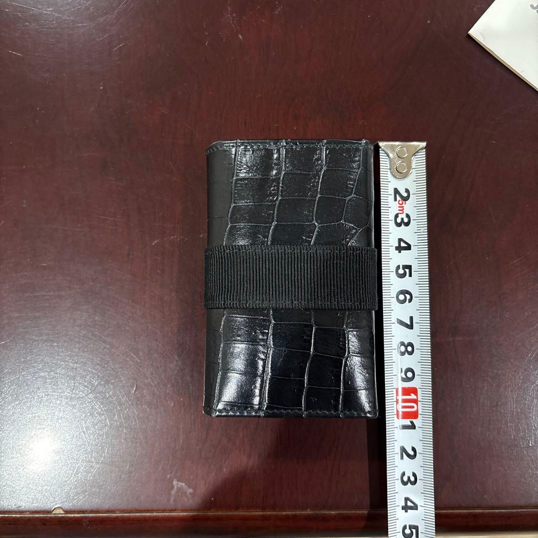 【未使用】Salvatore Ferragamo レザーキーケース　ブラック