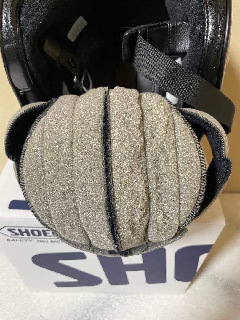 SHOEI (L)ジェットヘルメット J・O CARBUREETTOR