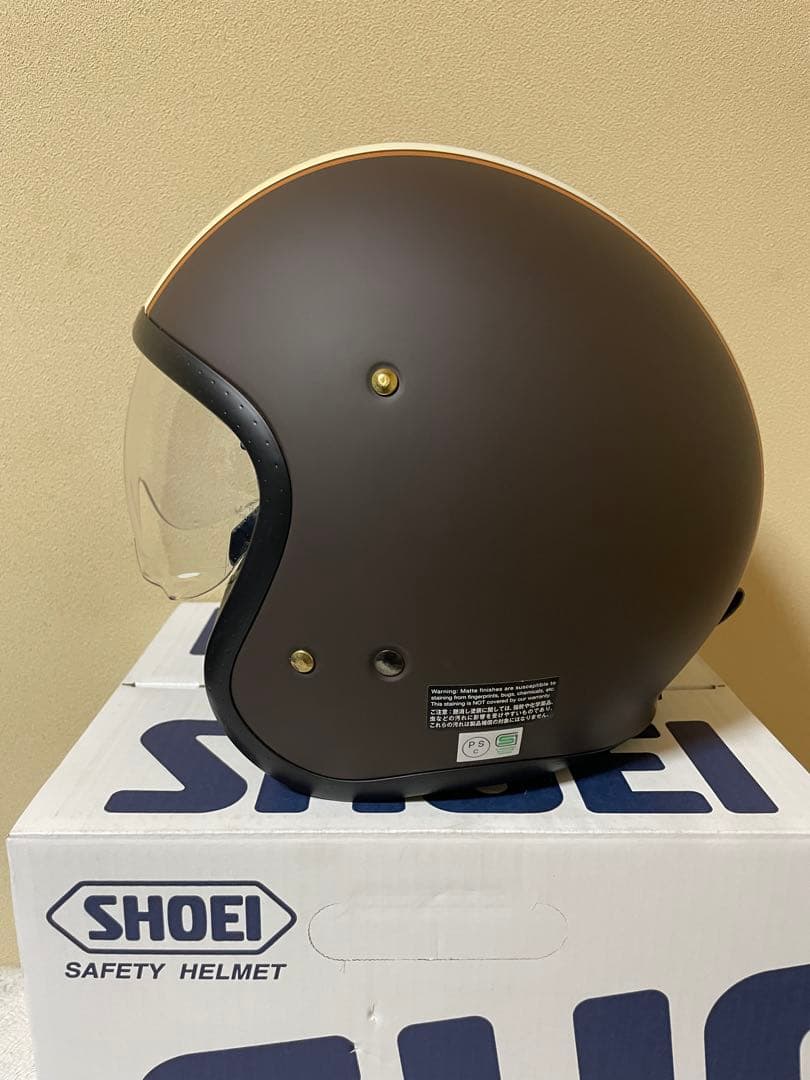 SHOEI (L)ジェットヘルメット J・O CARBUREETTOR