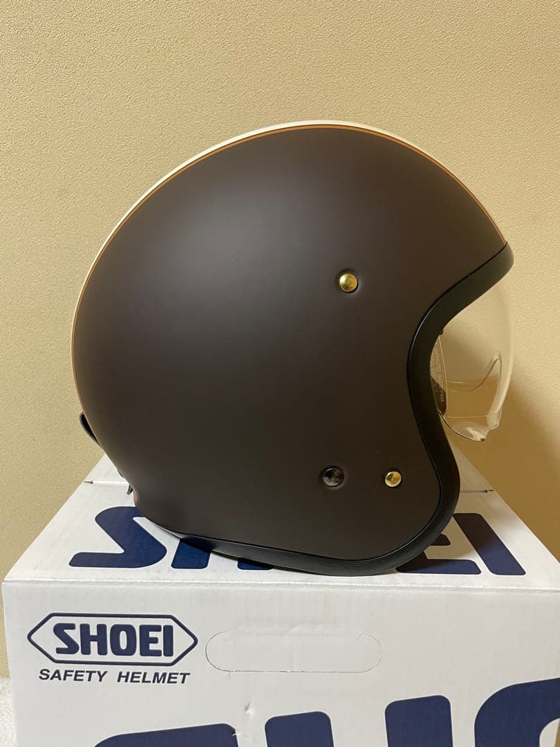 SHOEI (L)ジェットヘルメット J・O CARBUREETTOR