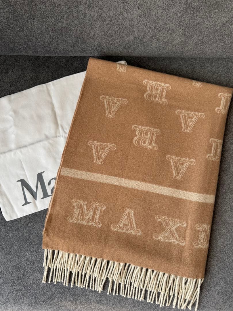 ⭐︎【美品】MaxMara（マックスマーラ）キャメル ショール ストール⭐︎