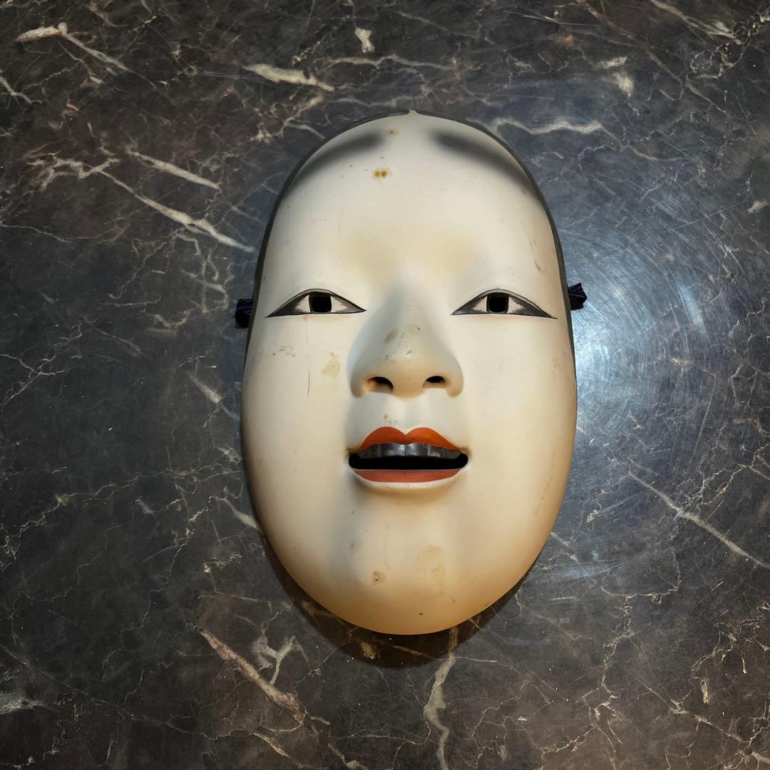 能面 |小面、お面 、女面 |古民藝【古美術】【骨董】