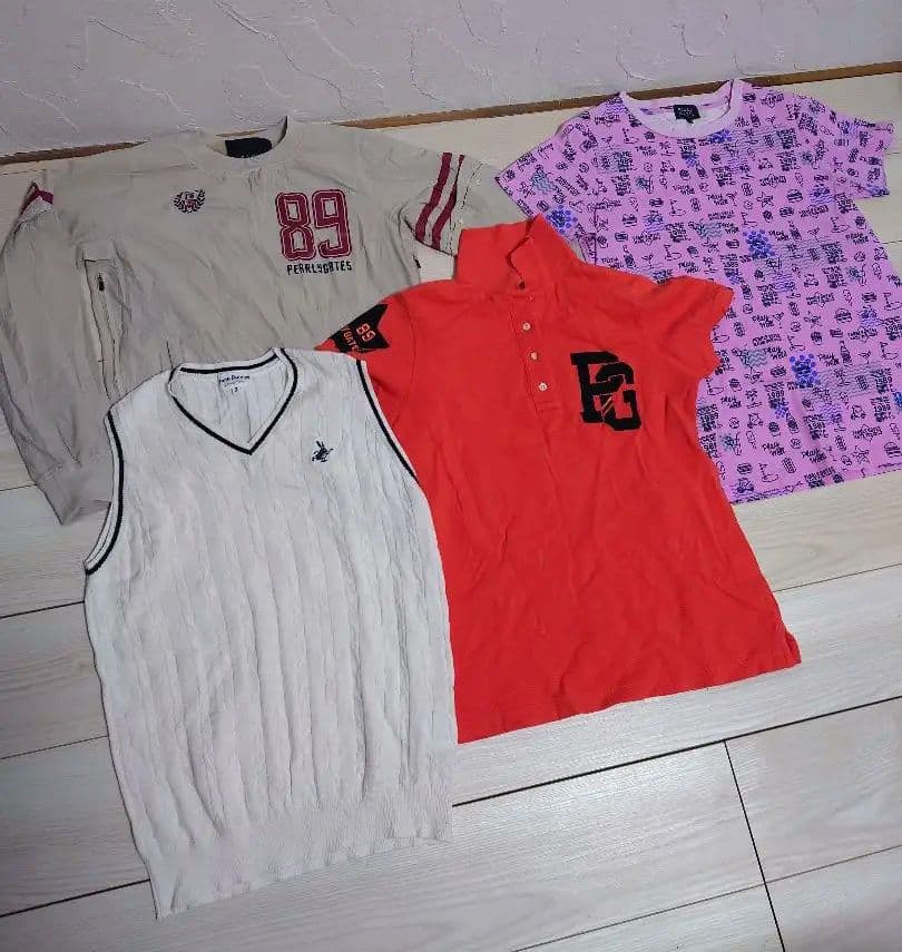 【23点】サイズ1 パーリーゲイツ ニット帽 パンツ シャツ タイツPEARLY