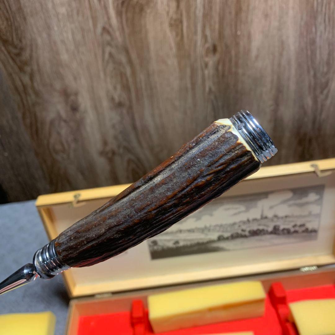 K606 SOLINGEN ナイフ＆カービングフォーク 鹿角ハンドル