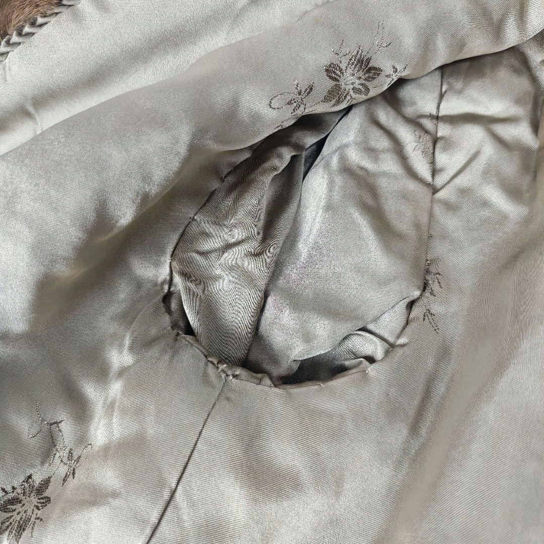 【高級】SAGA MINK 高級ミンクコート 11号 L相当 ブラウン