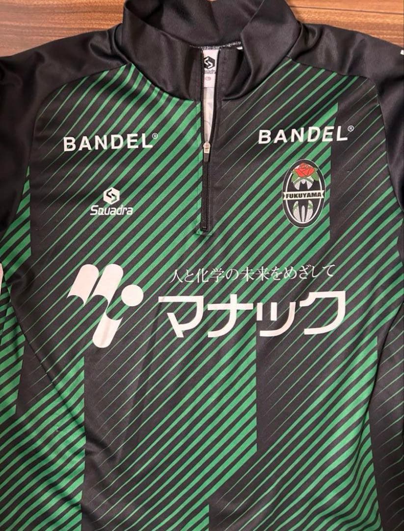 福山シティFC ハーフジップ