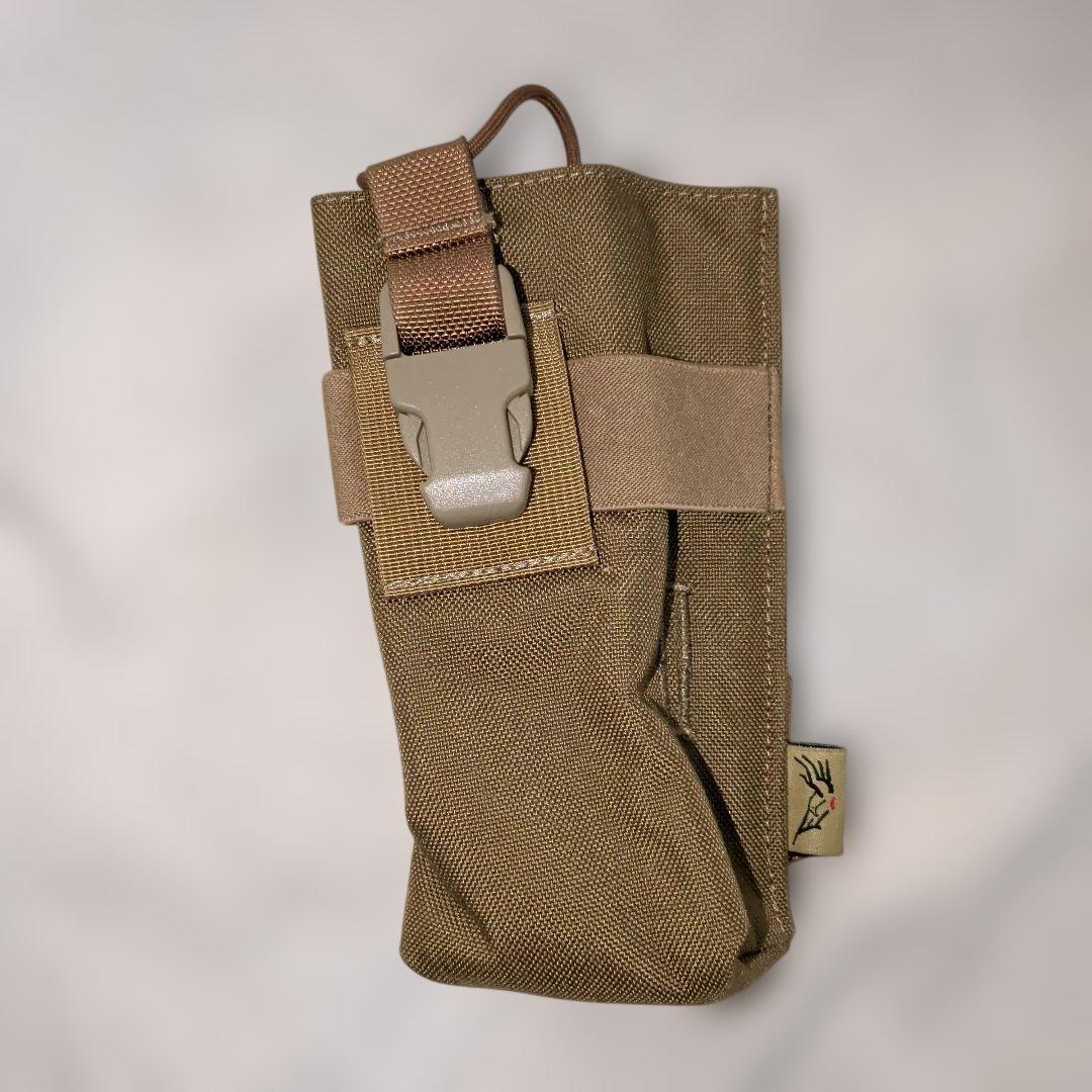 オール実物　flyye rrvベスト　バックパネル　ラジオポーチ　CB