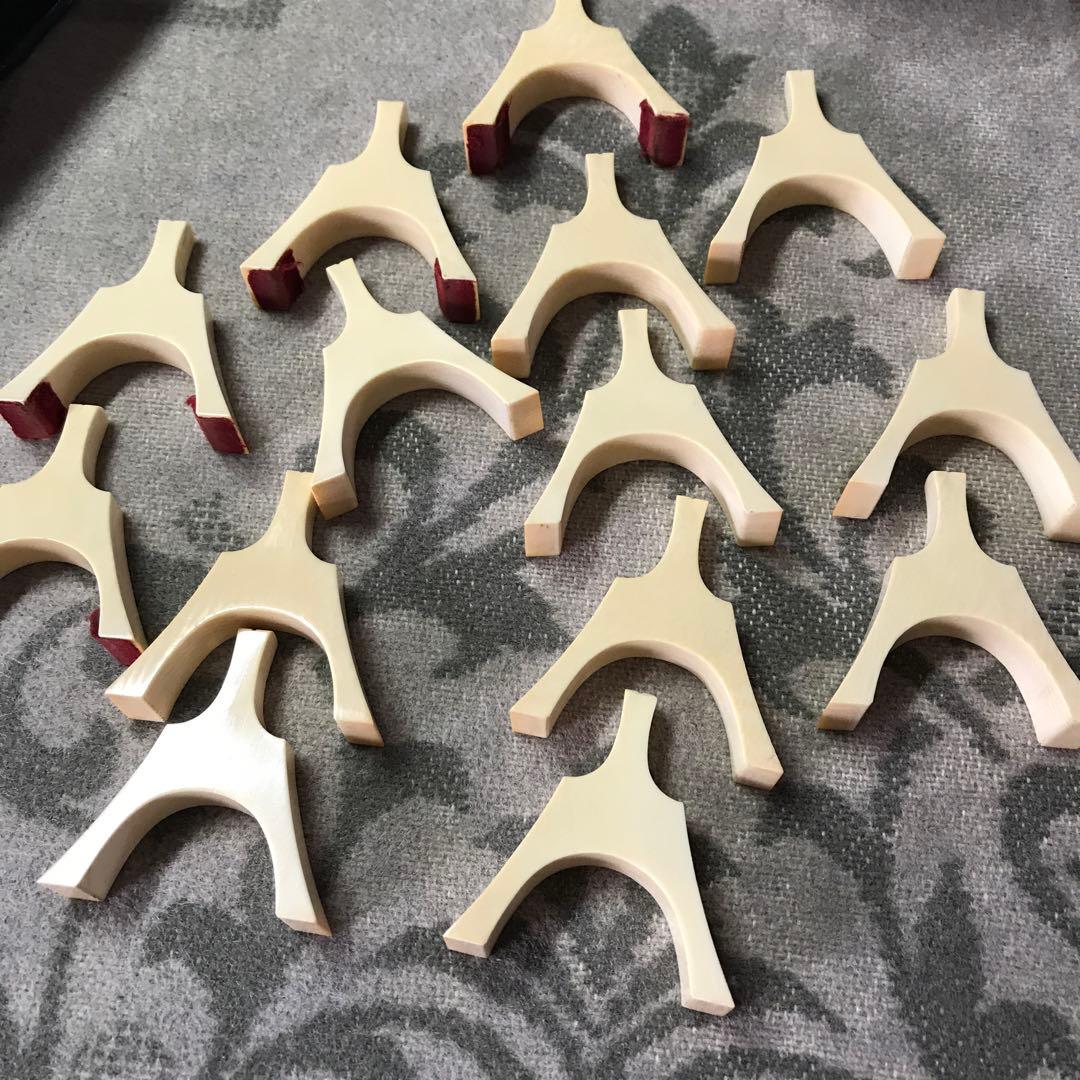 箏柱　箏の部品