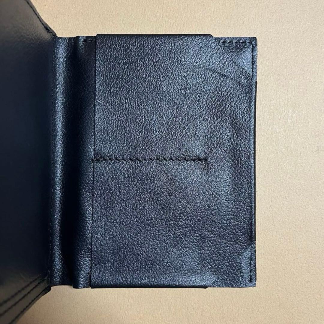 【新品未使用】日本製 SOLA Tenuis3 二つ折り財布/Blue